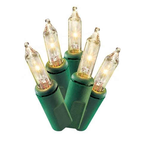 mini christmas lights 20 count|Walmart Inc Holiday Time 100 Clear Mini Lights .